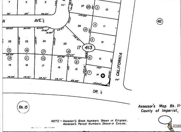 2233 California Dr Thermal, CA 92274  | Land/Lot