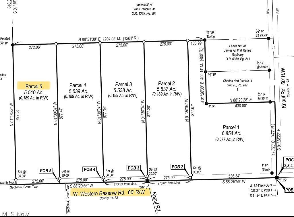 LOT 5 W Western Reserve Rd Canfield, OH 44406, 44406