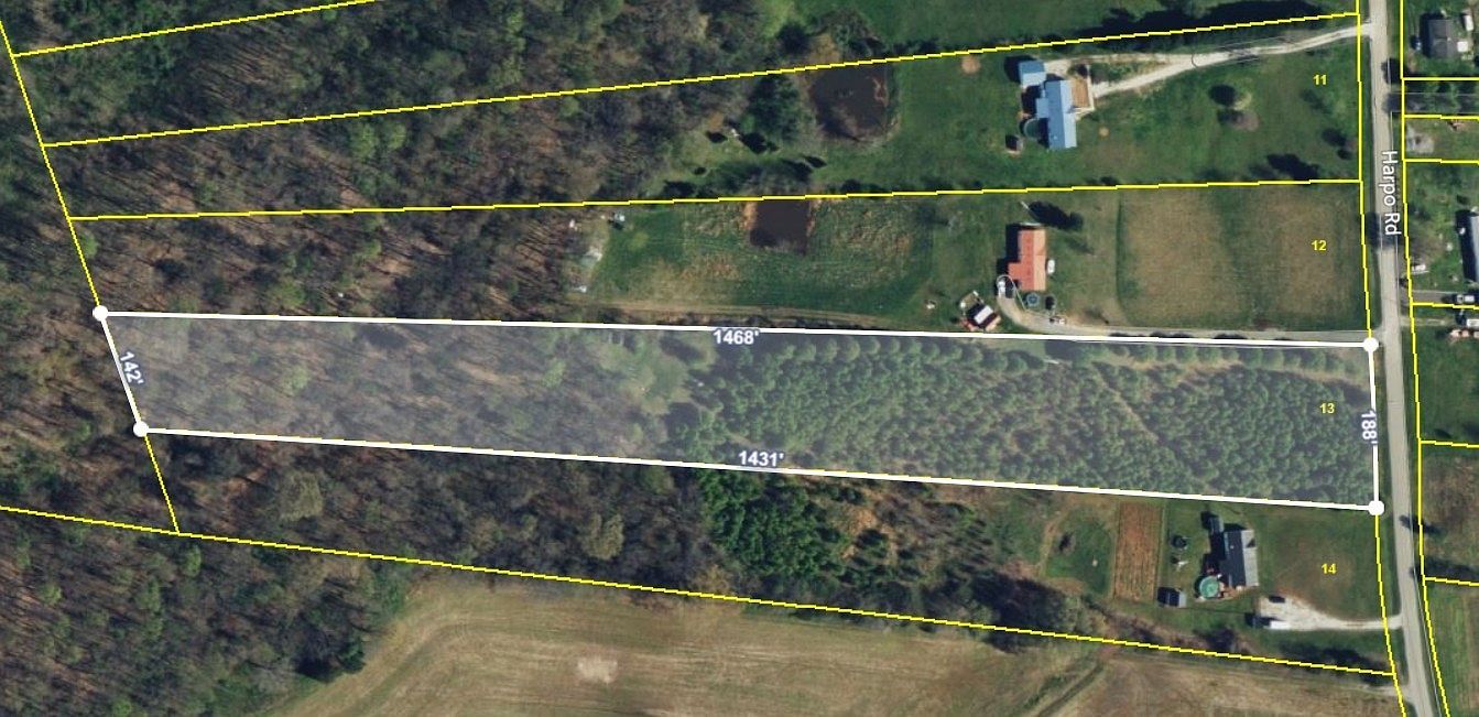 1662 Harpo Rd Manchester, TN 37355  | Land/Lot