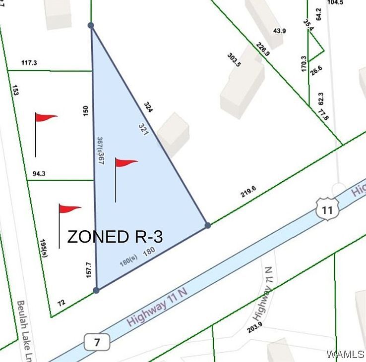 0 Highway 11 N Cottondale, AL 35453 | Land/Lot