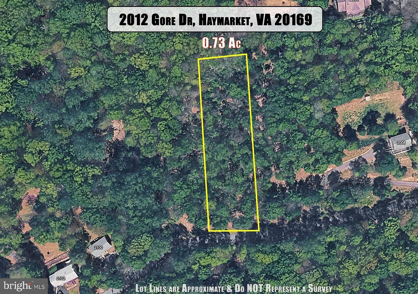 2012 Gore Dr Haymarket, VA 20169  | Land/Lot