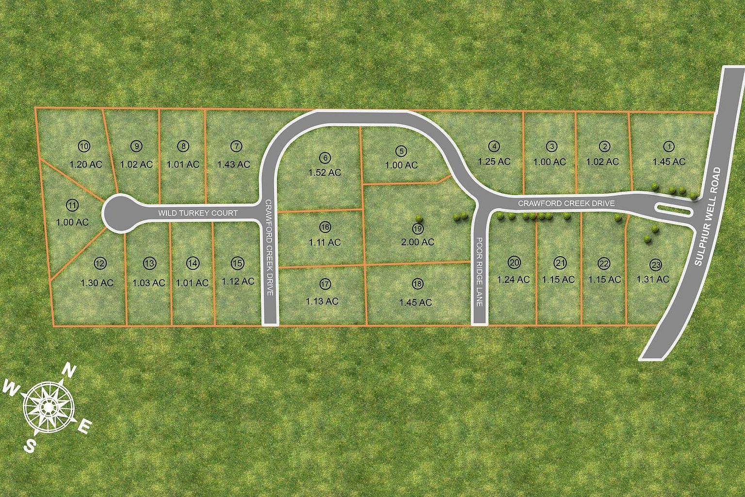 15 Wild Turkey Ct Nicholasville, KY 40356  | Land/Lot