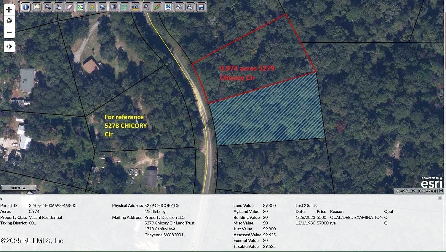 5279 Chicory Cir Middleburg, FL 32068 | Land/Lot