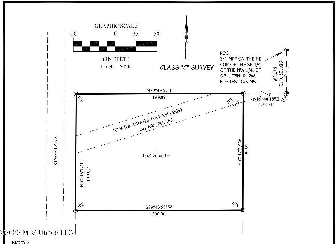 0 King Blvd Petal, MS 39465  | Land/Lot