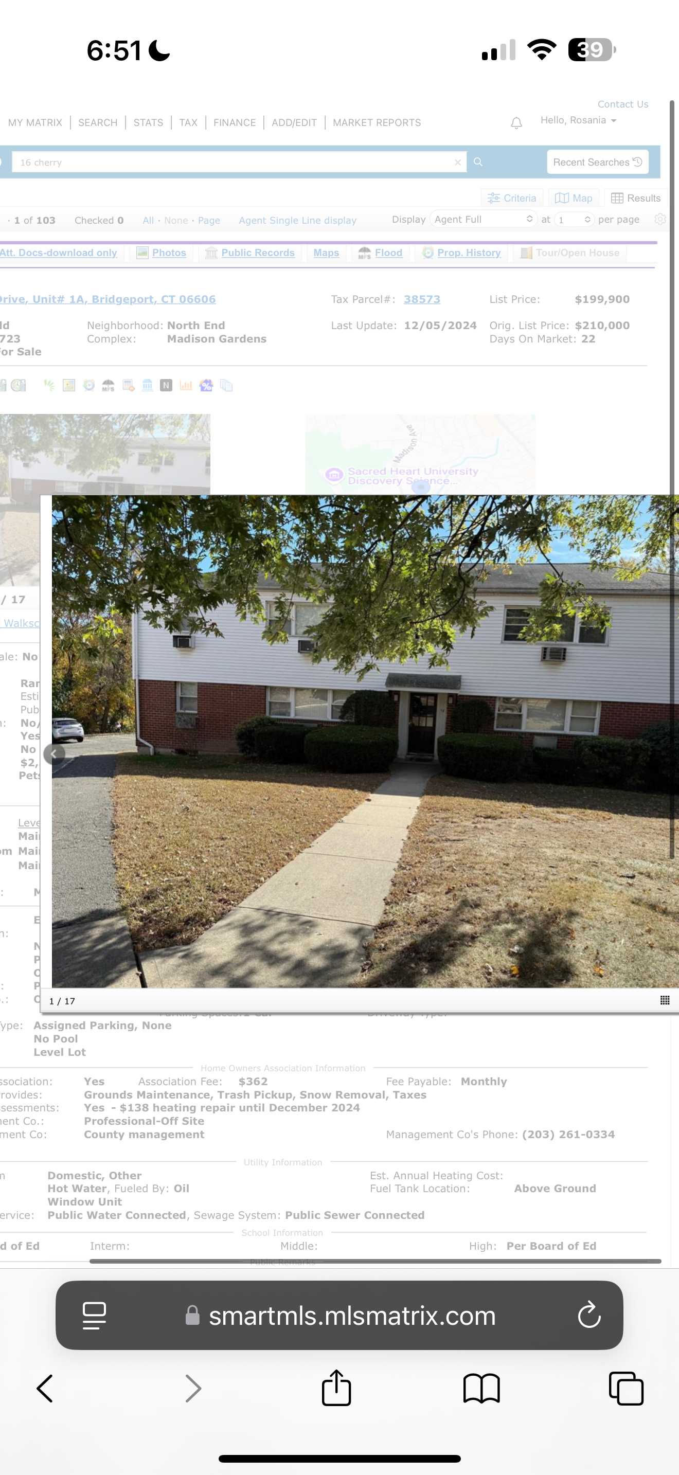 16 Cherry Hill Drive unit 1a, Bridgeport, CT, USA, 6606 | Condominium