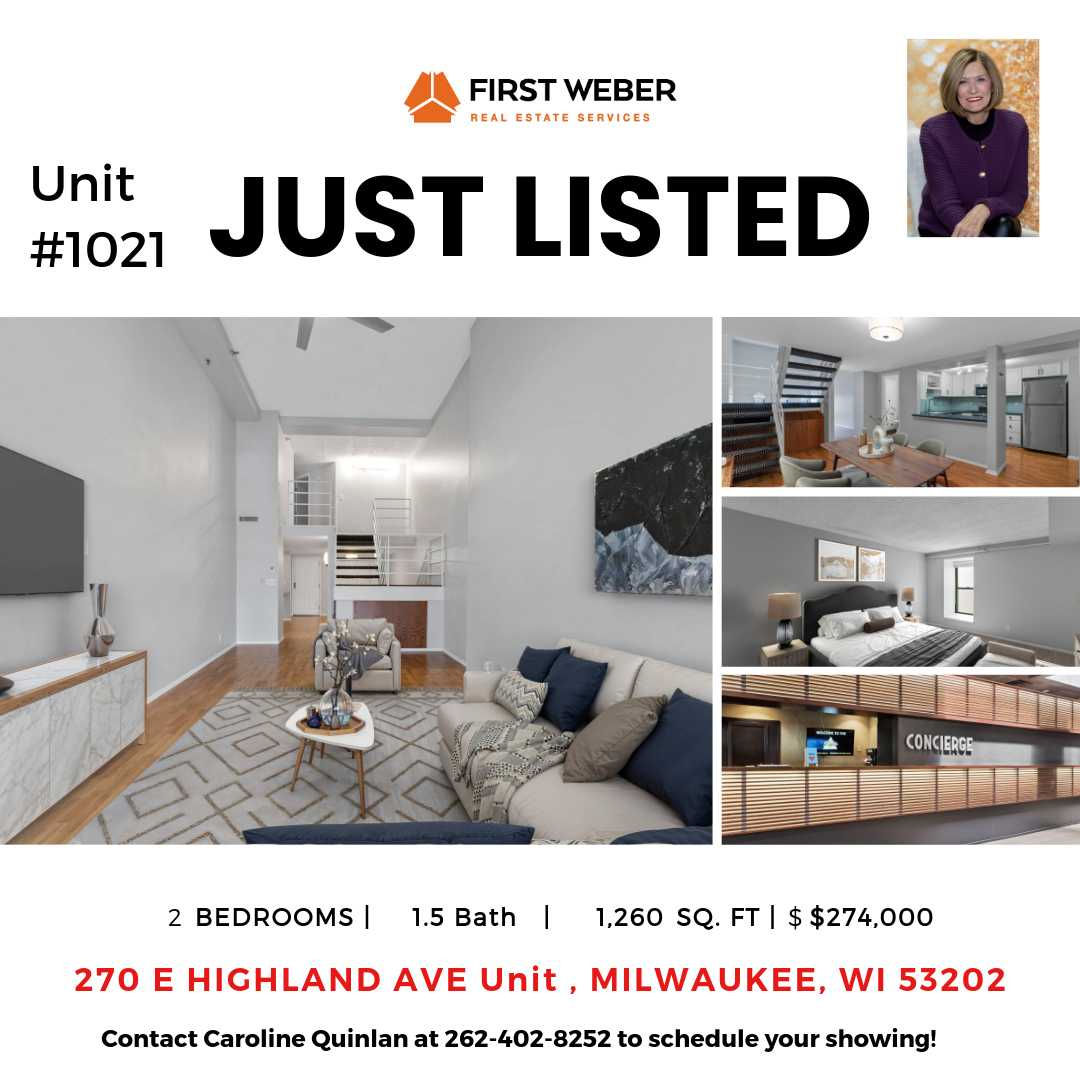 270 East Highland Avenue, Milwaukee, WI, USA Unit#1021, 53202  | Condominium