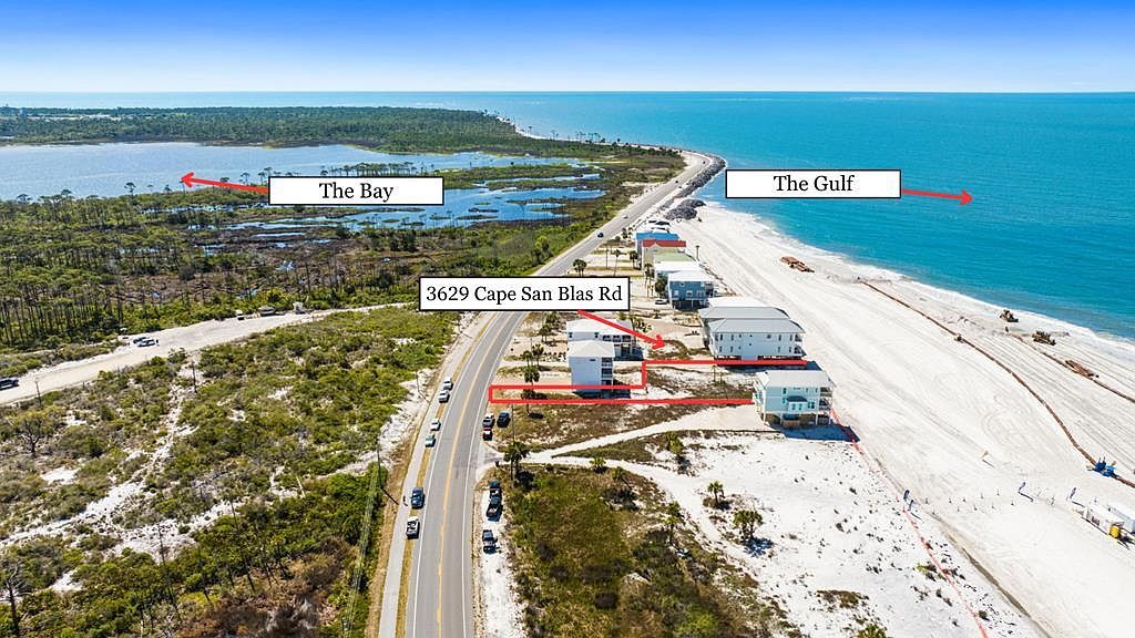 3629 Cape San Blas Rd Port Saint Joe, FL 32456, 32456