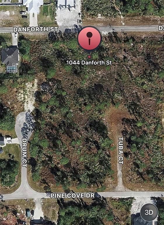 1044 Danforth St Lehigh Acres, FL 33974  | Land/Lot
