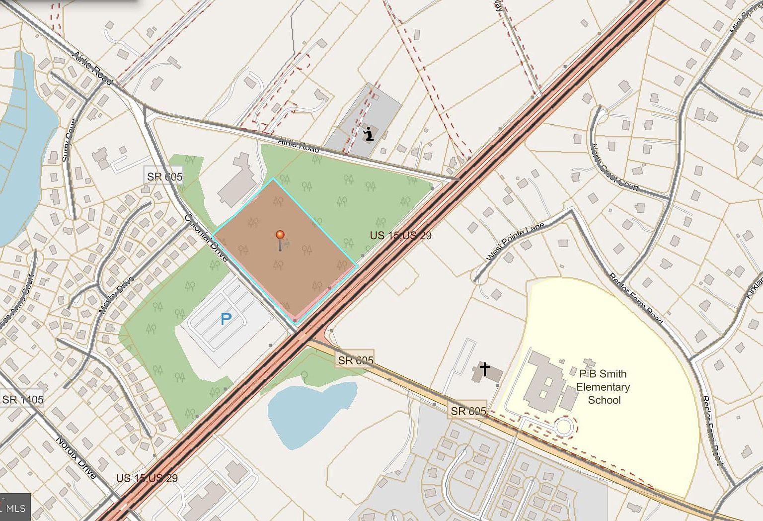 Colonial Road Lee Hwy Warrenton, VA 20187  | Land/Lot