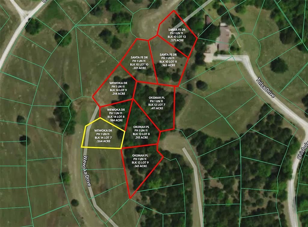 Wewoka Dr LOT 7 Burneyville, OK 73430  | Land/Lot