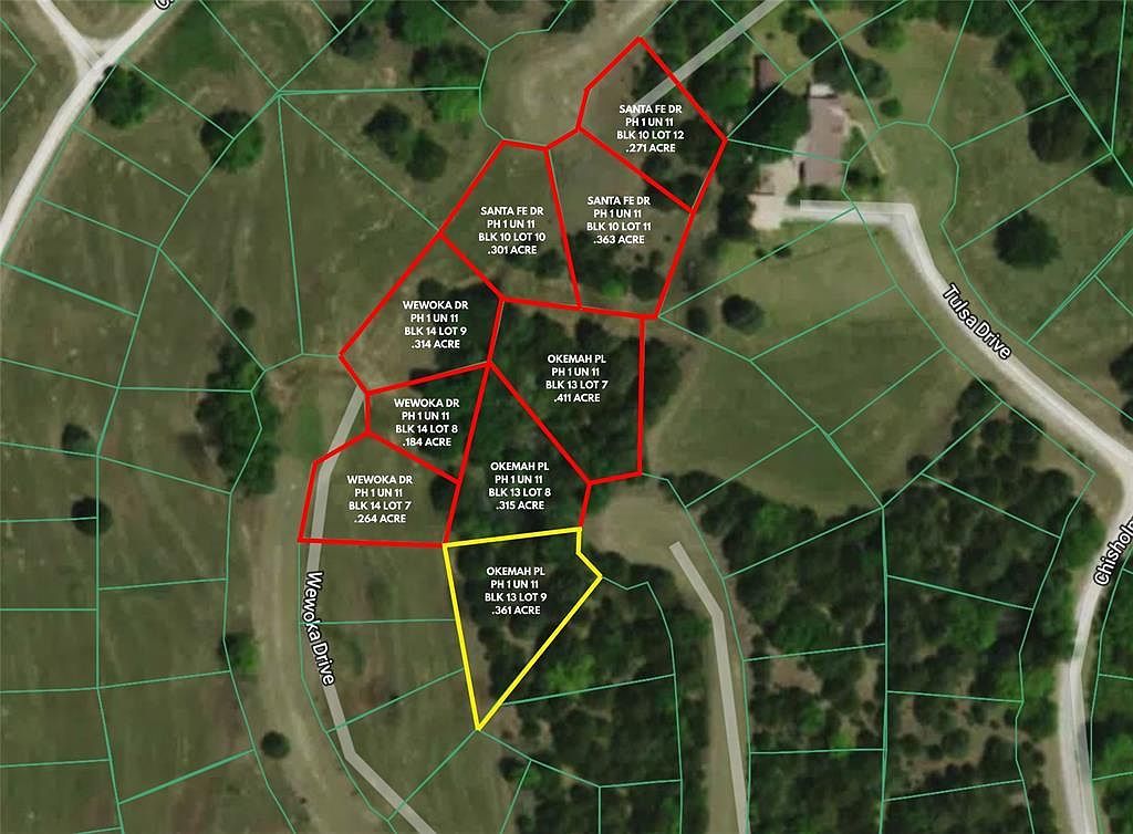 Okemah Pl LOT 9 Burneyville, OK 73430  | Land/Lot