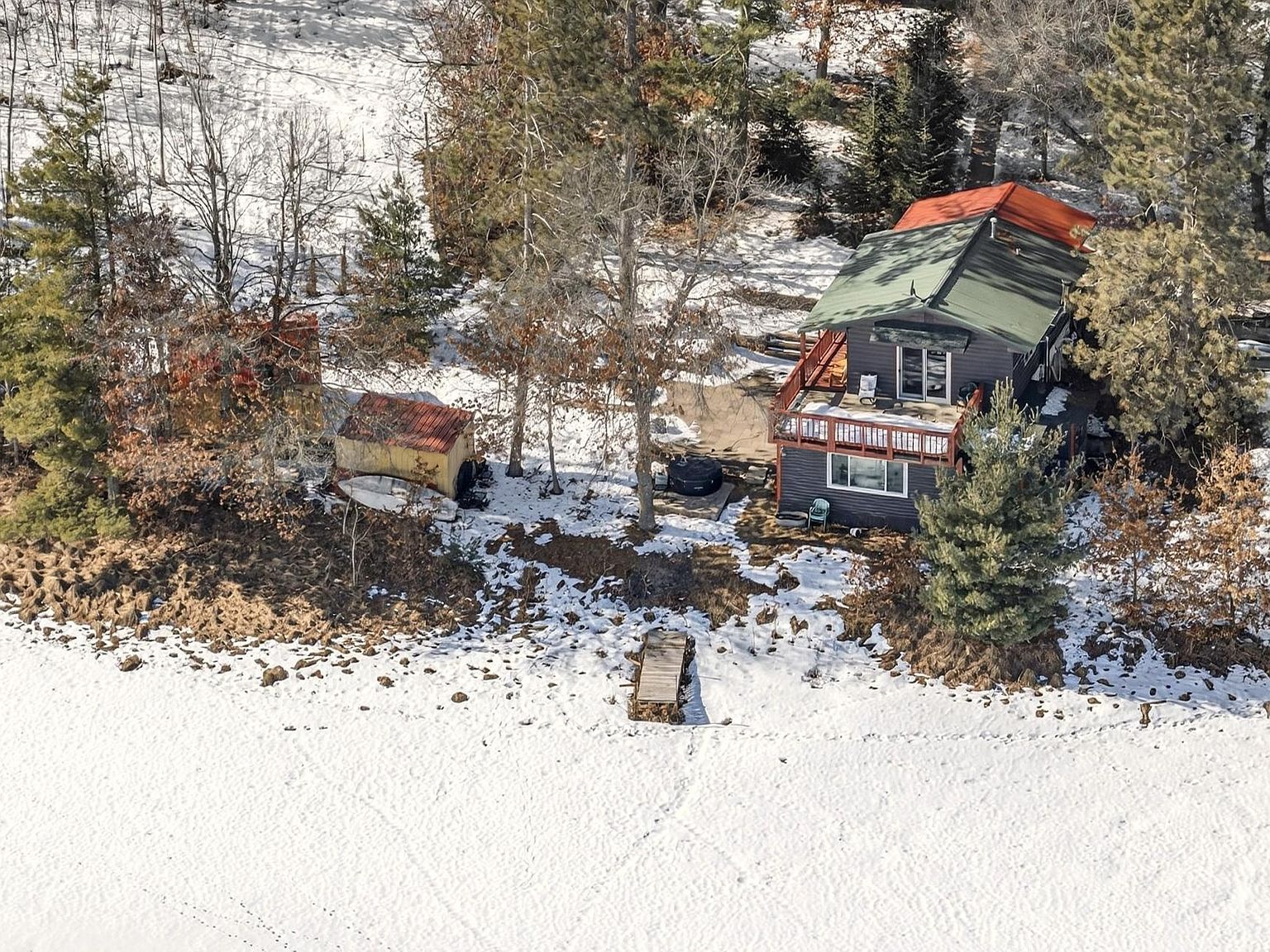 30276 N Nicaboyne Lake Rd Danbury, WI 54830  | Single Family