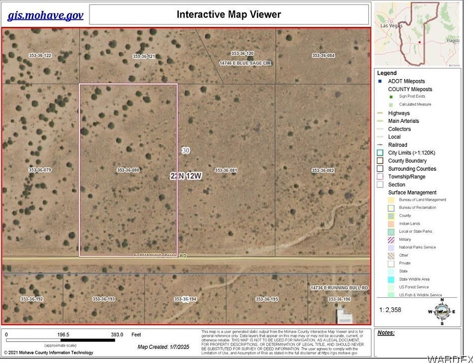 LOT 2 E Running Bull Rd #2 Kingman, AZ 86401  | Land/Lot