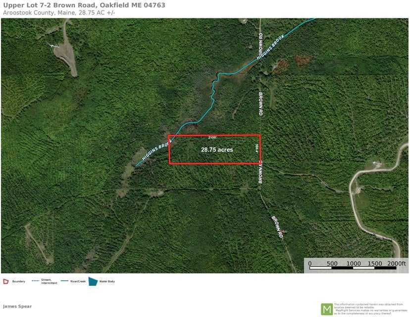 Upper Lot 7-2 Brown Road, Oakfield, ME, 4763 - Thumbnail 2