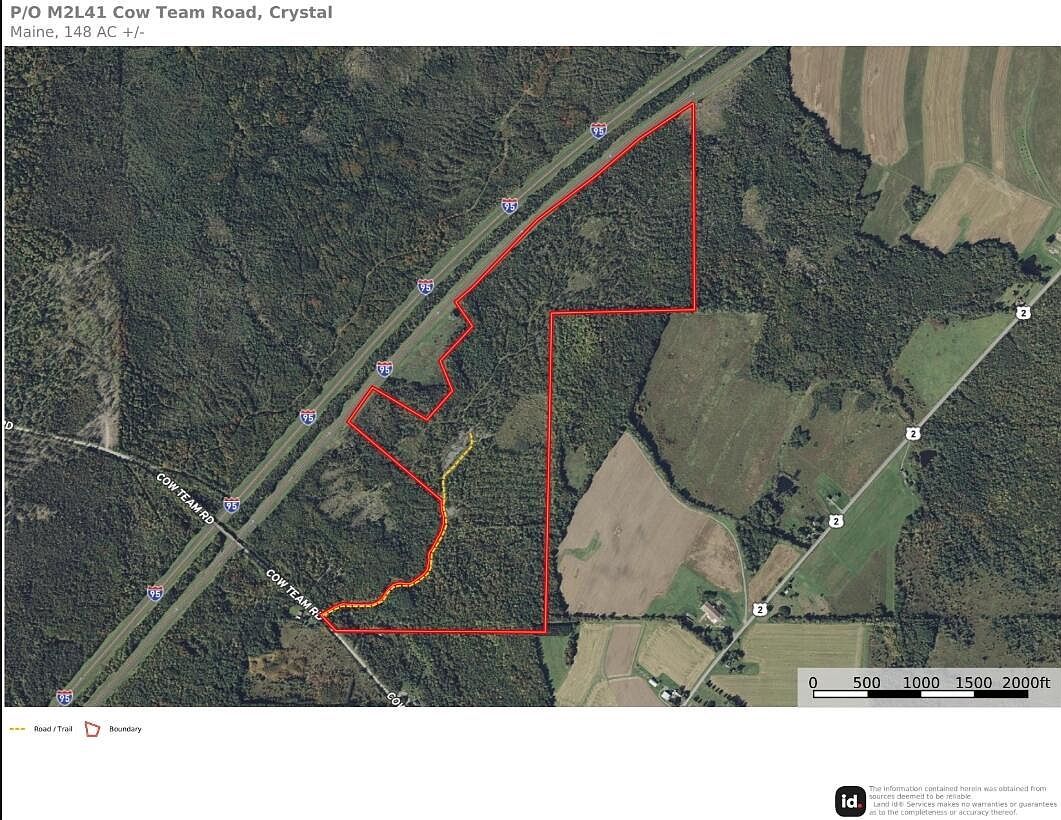 P/o M2l41 Cow Team Rd Island Falls, ME 04747 | Land/Lot