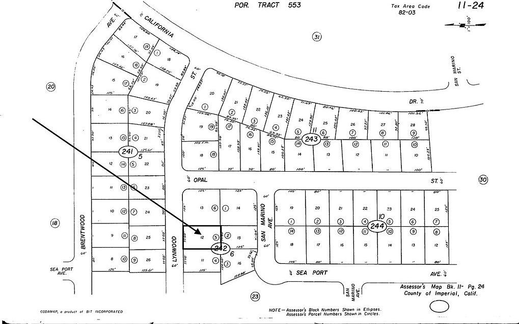 1325 Lynwood St #12 Thermal, CA 92274  | Land/Lot