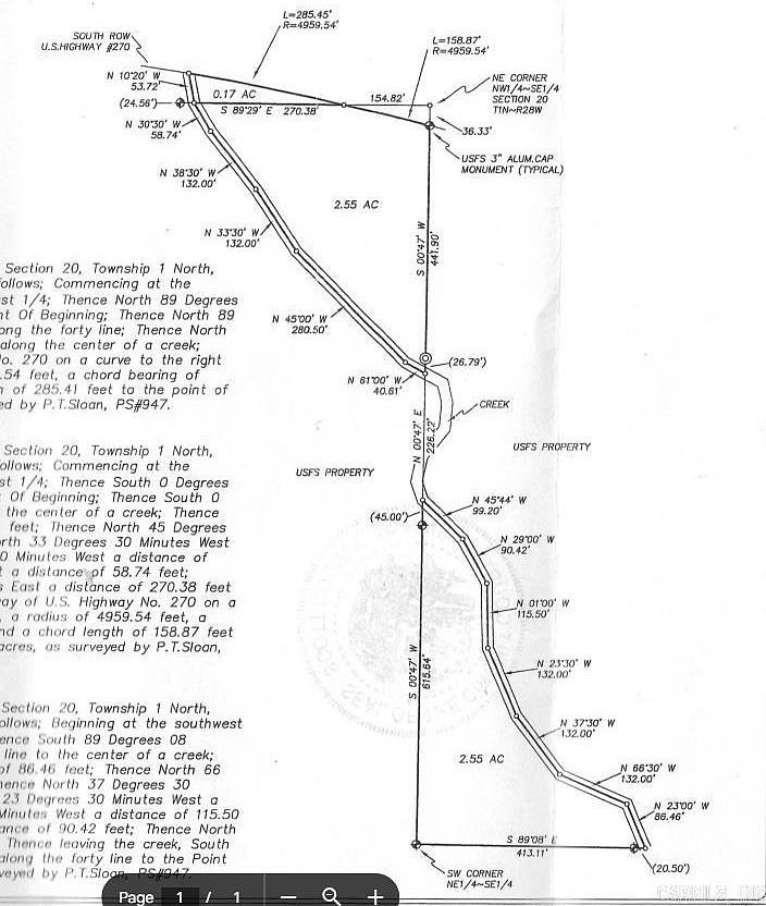 7449 Highway 270 Boles, AR 72926 | Land/Lot