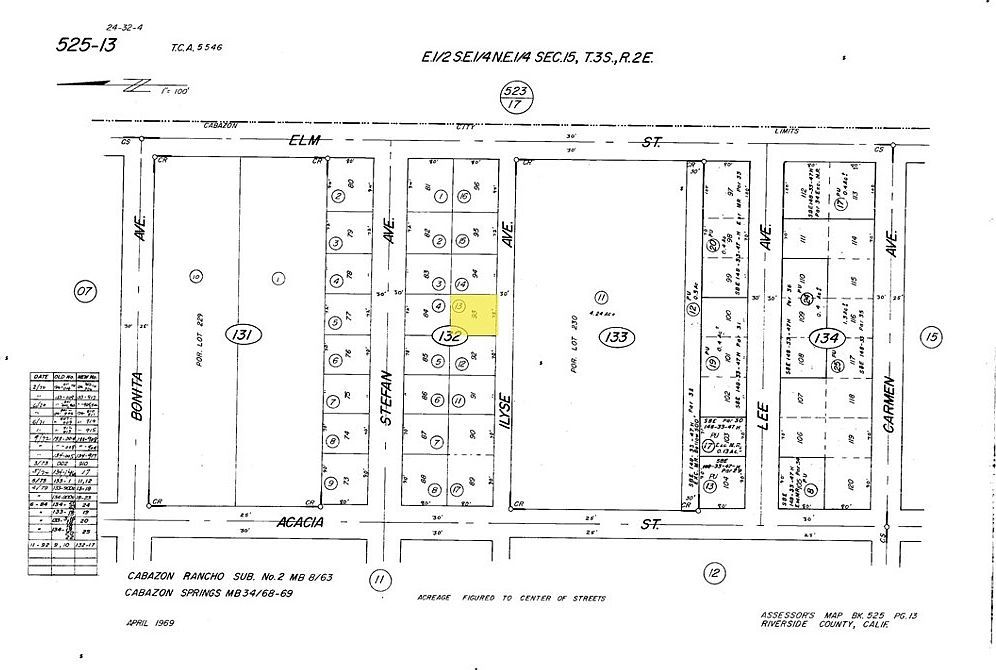 LOT 93rd Ml #34/068 Cabazon, CA 92230  | Land/Lot