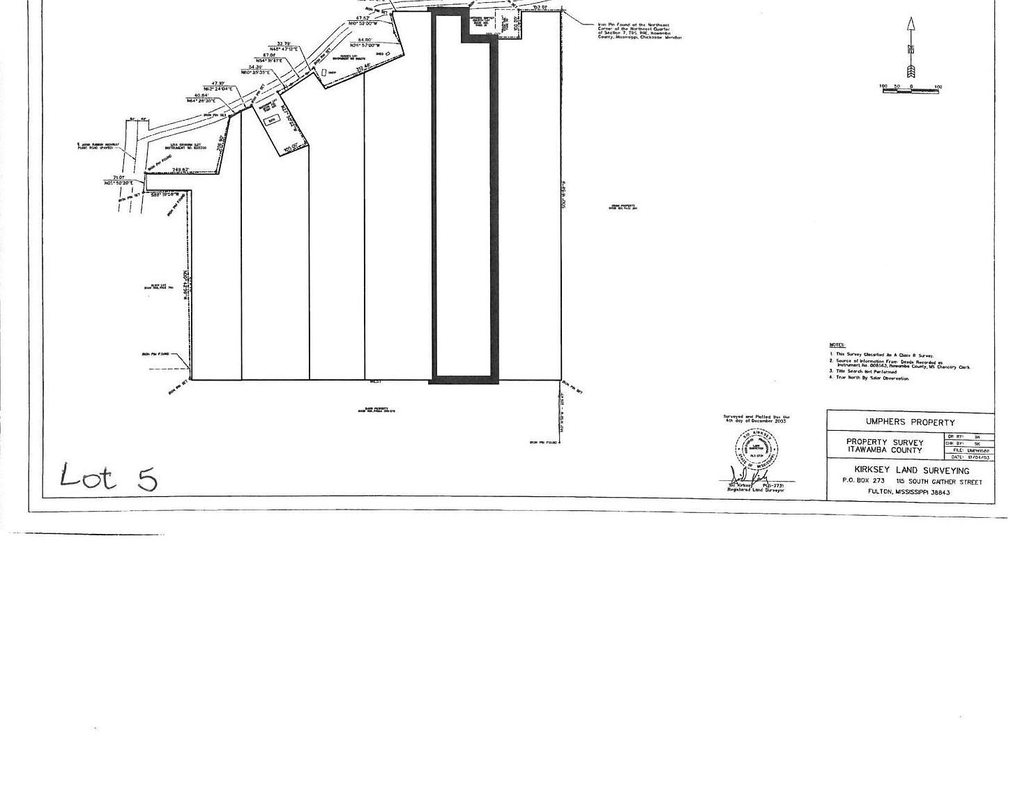 5 Lake Itawamba Rd Fulton, MS 38843  | Land/Lot