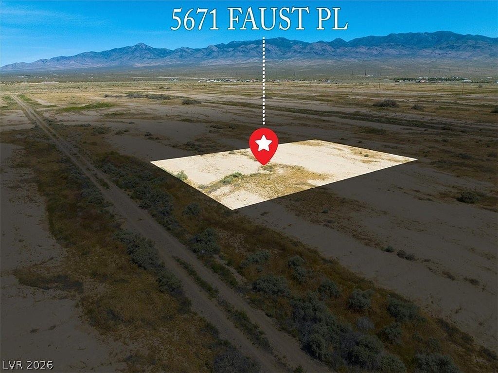 5671 N Faust Pl Pahrump, NV 89060  | Land/Lot