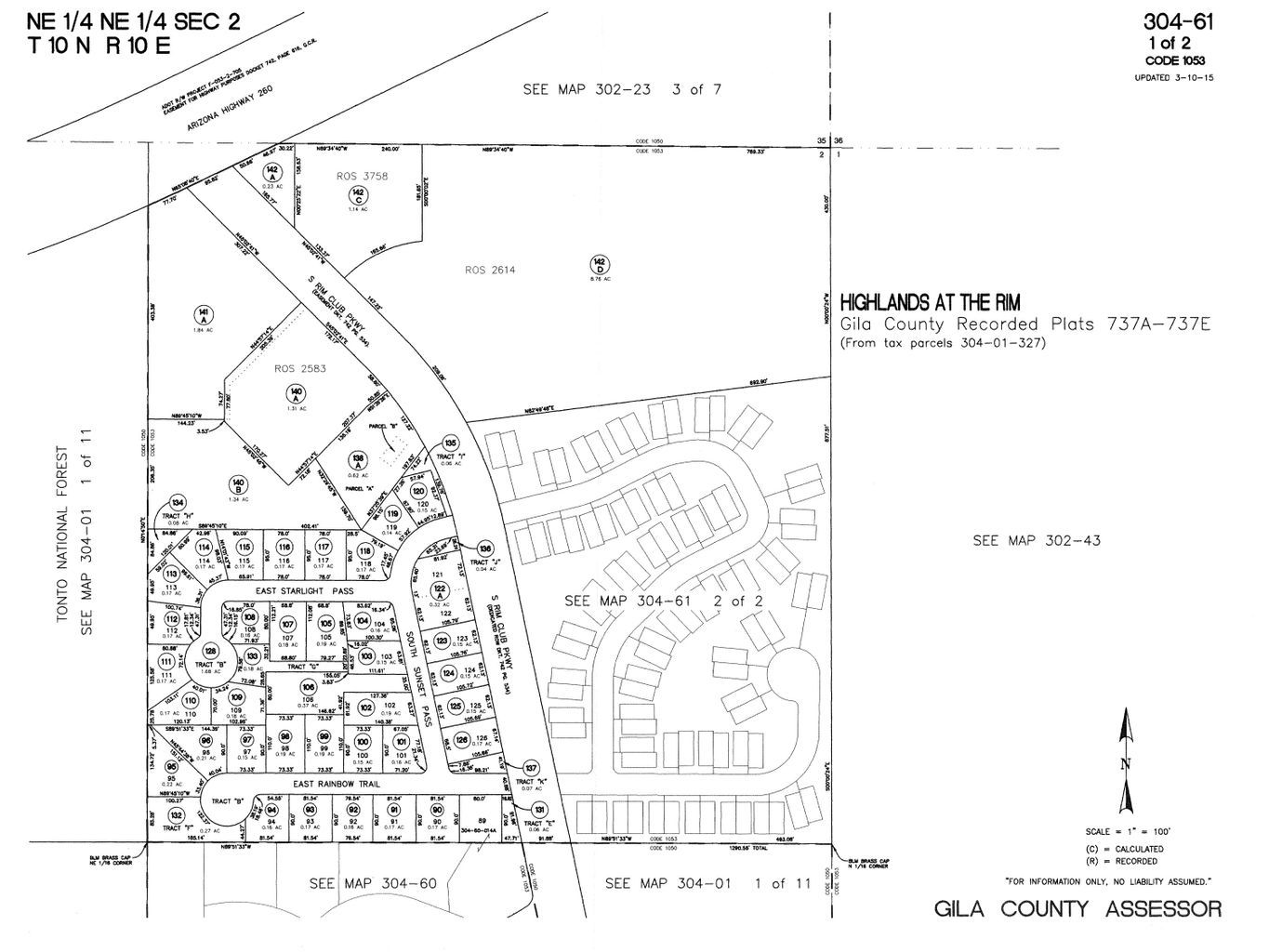 1904 East Rainbow Trail, Payson, AZ 85541, USA  | Land/Lot