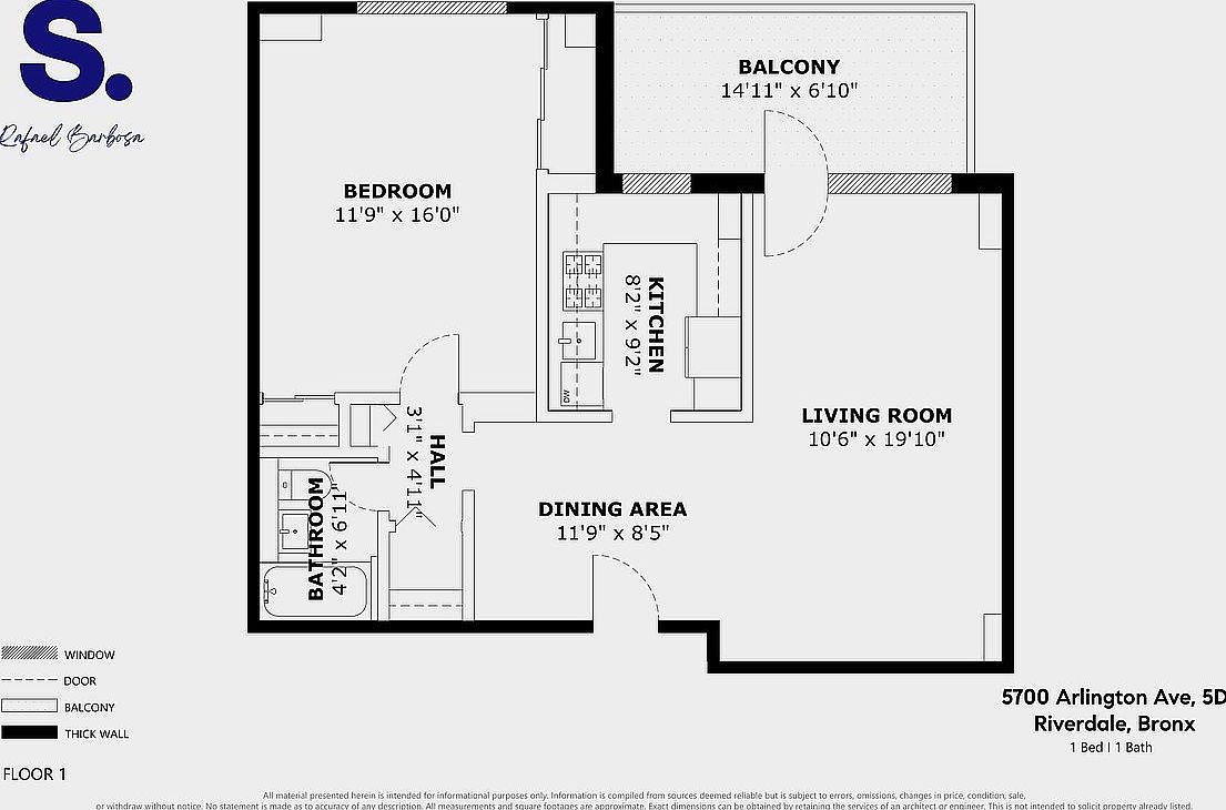 5700 Arlington Ave APT 5D Bronx, NY 10471  | Condominium