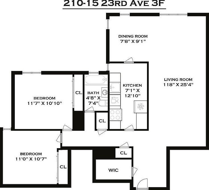 210-15 23rd Ave #3F Bayside, NY 11360  | Condominium