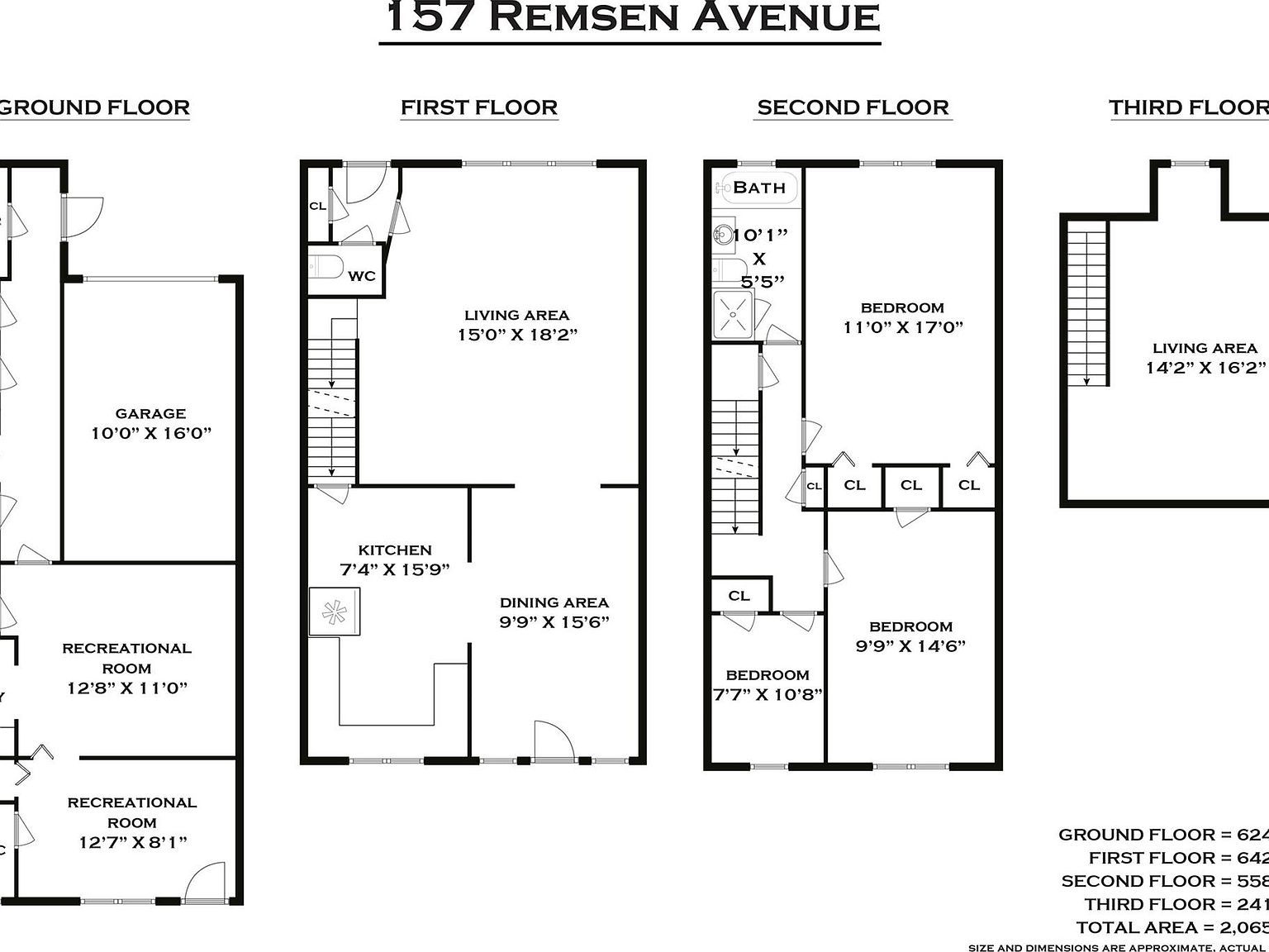 157 Remsen Ave Brooklyn, NY 11212  | Single Family