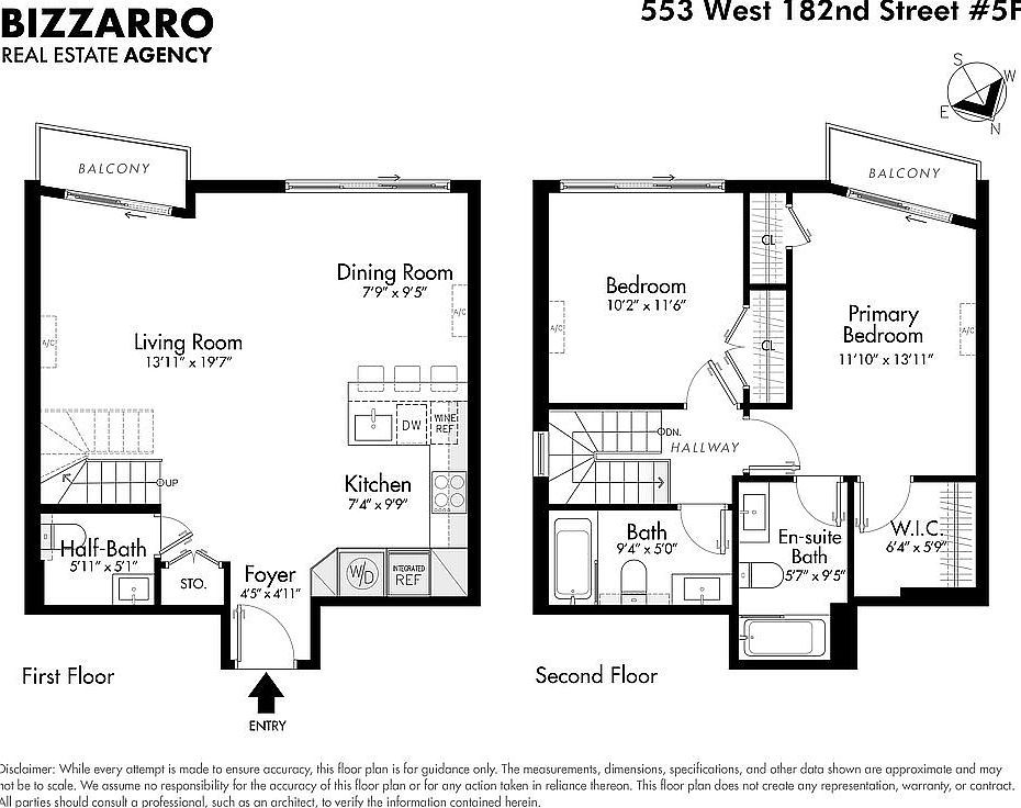 553 W 182nd St #5F New York, NY 10033 | Condominium