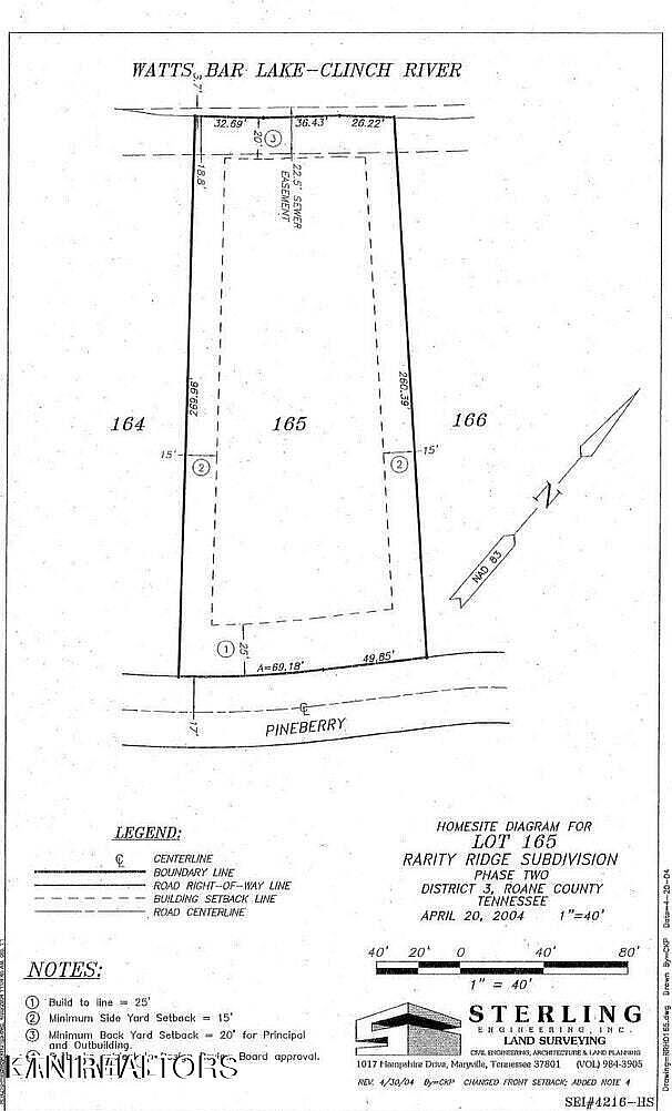 154 Pineberry East Rd LOT 165 Oak Ridge, TN 37830  | Land/Lot