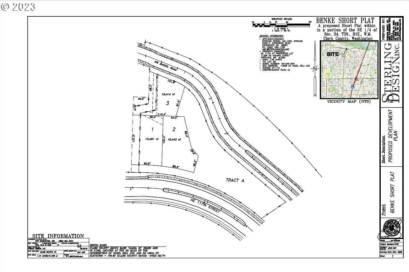 310 NE 117th St Vancouver, WA 98685 | Land/Lot