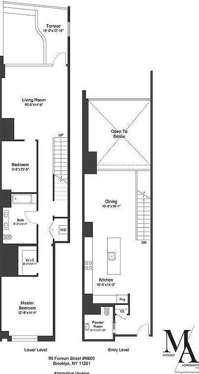 90 Furman St #N805 Brooklyn, NY 11201  | Condominium