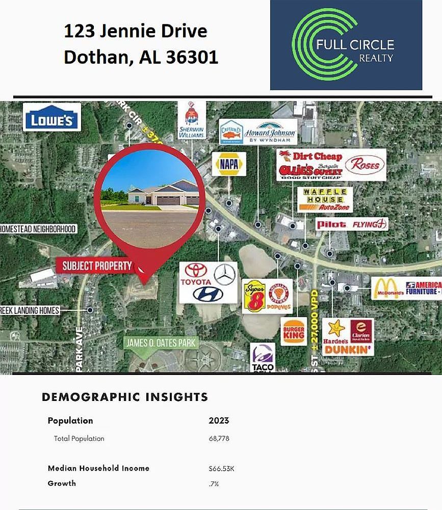 123 Jennie Dr Dothan, AL 36301 | Single Family