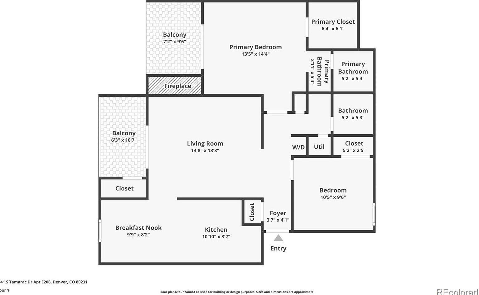 3141 S Tamarac Dr #206-E Denver, CO 80231  | Condominium