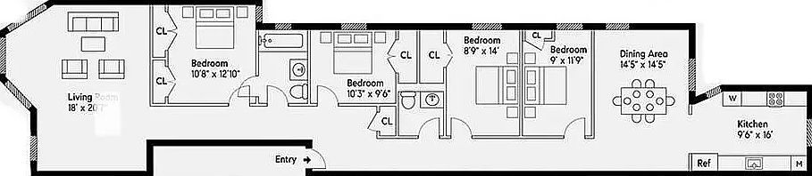 848 Park Pl APT 4E Brooklyn, NY 11216 | Condominium