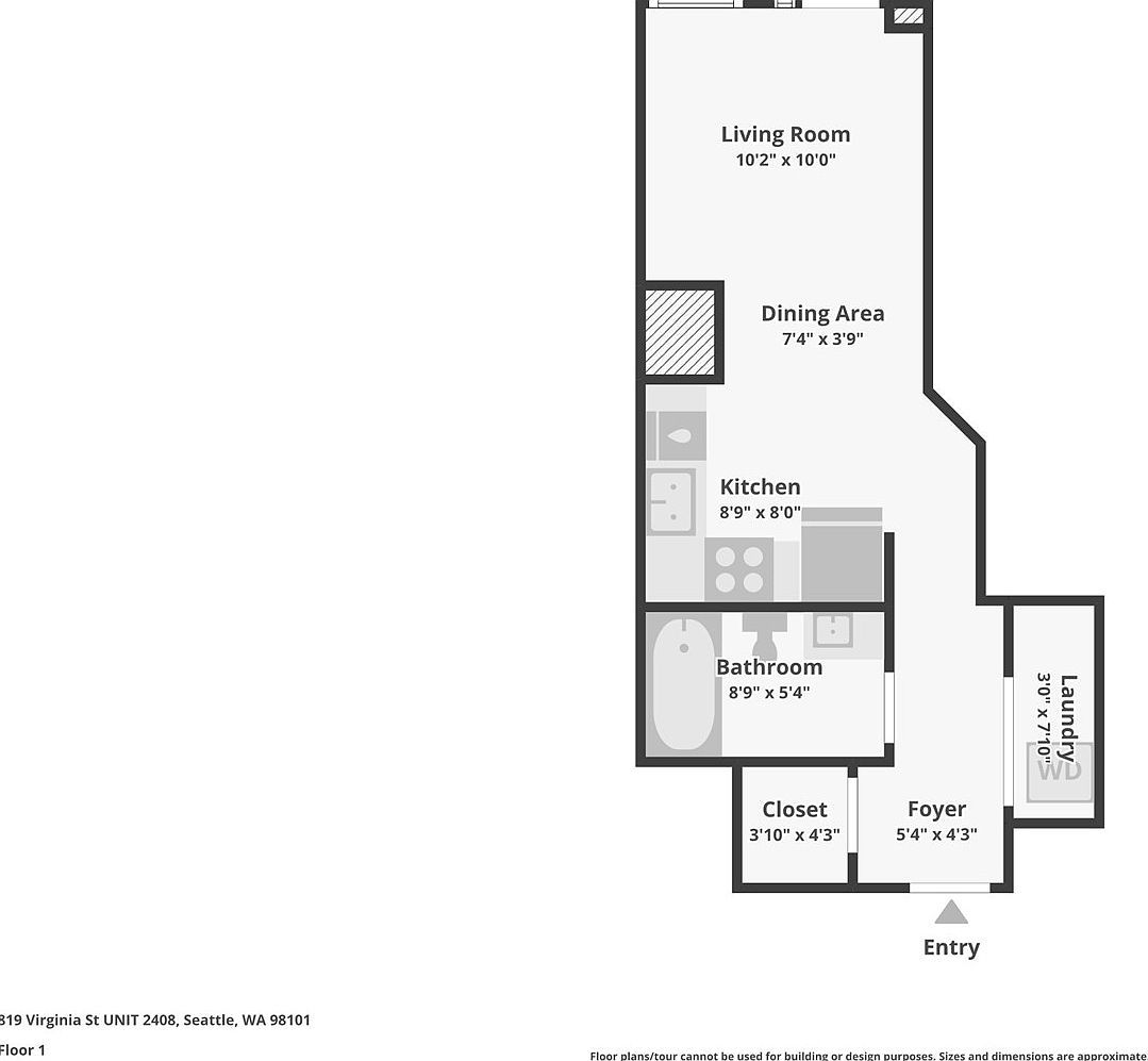 819 Virginia St UNIT 2408 Seattle, WA 98101  | Condominium