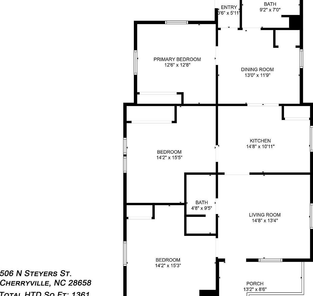 506 N Styers St Cherryville, NC 28021 | Single Family
