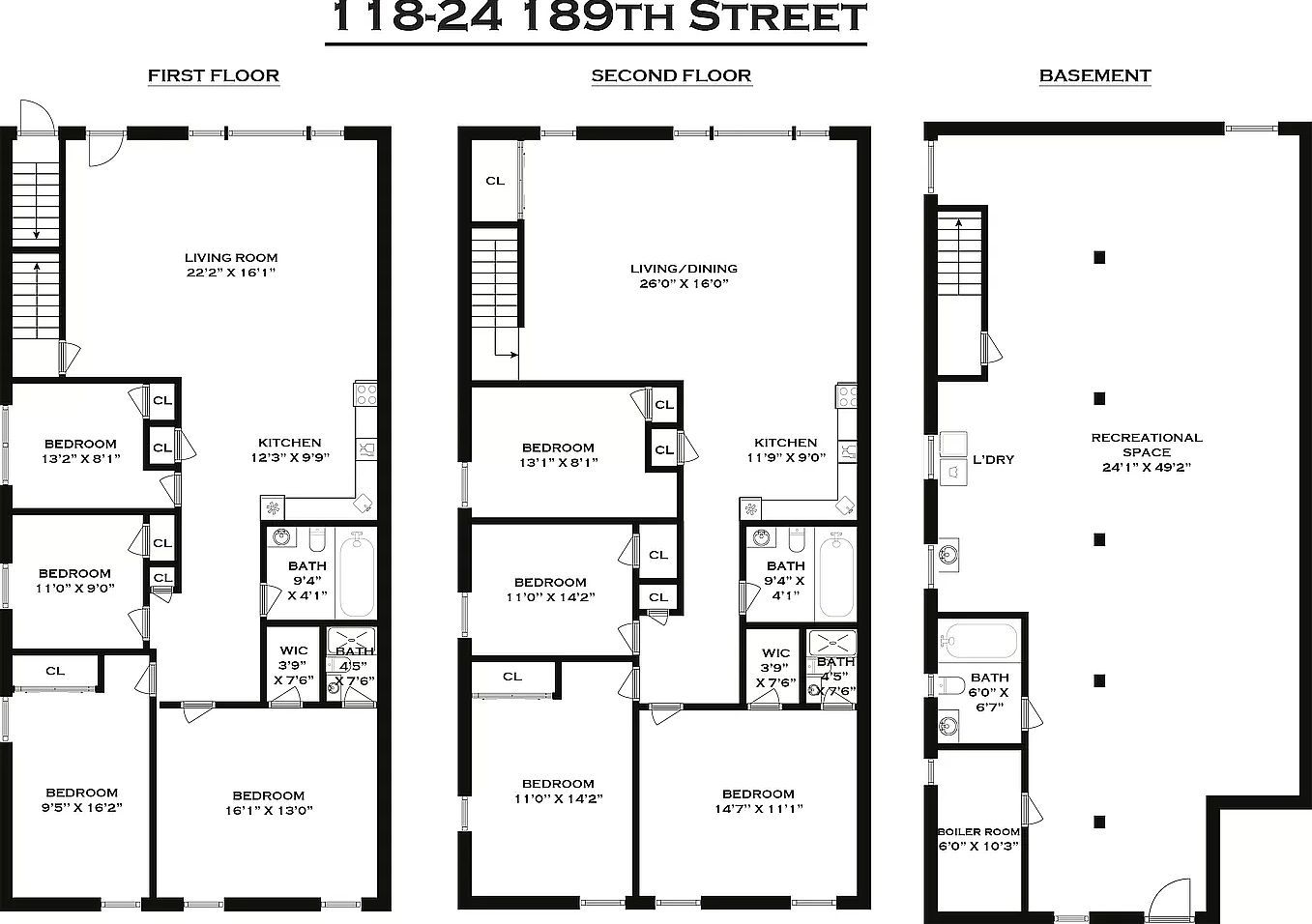 11822 189th St Jamaica, NY 11412  | Single Family