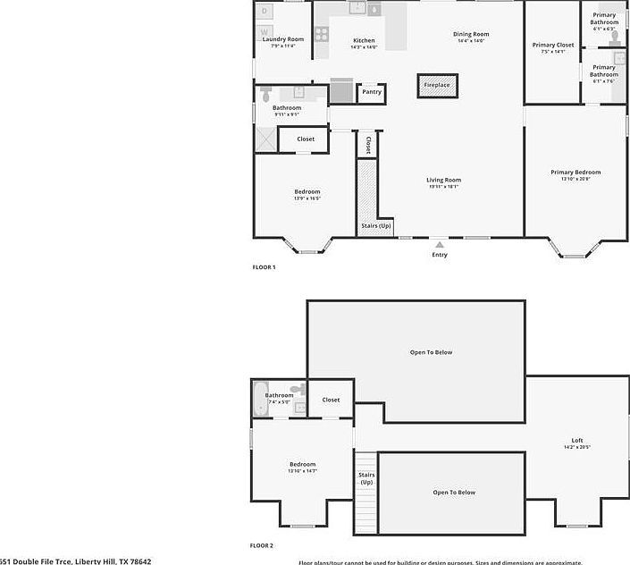 651 Double File Trce Liberty Hill, TX 78642  | Single Family