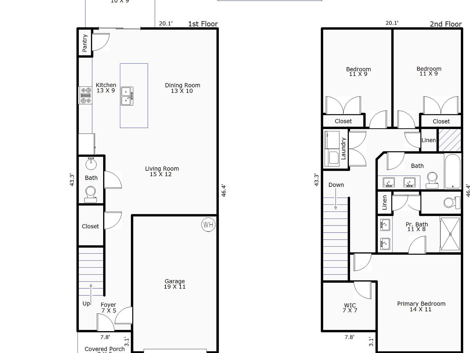 7626 Knightbell Cir Leland, NC 28451  | New build