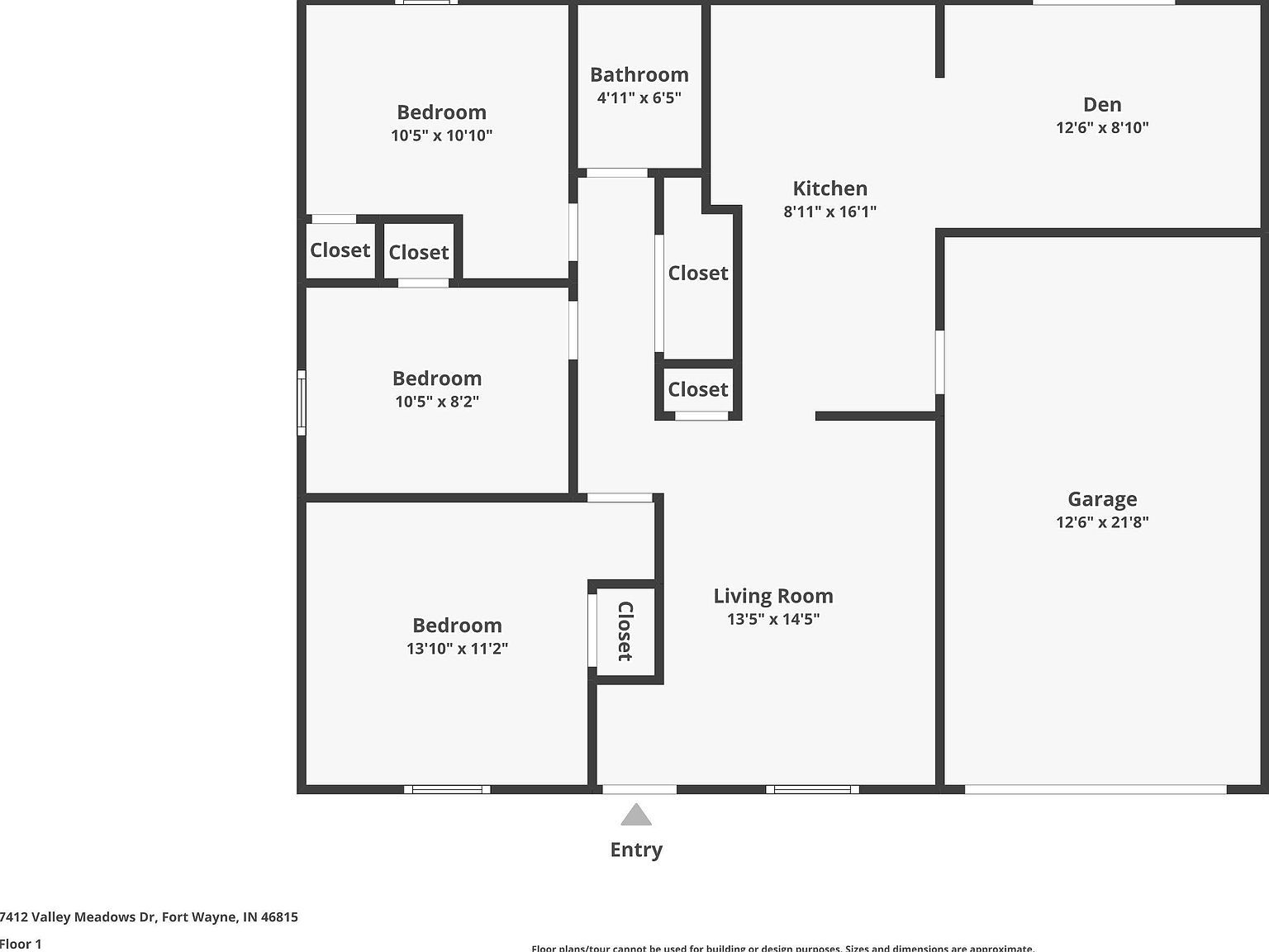 7412 Valley Meadows Dr Fort Wayne, IN 46815 | Single Family