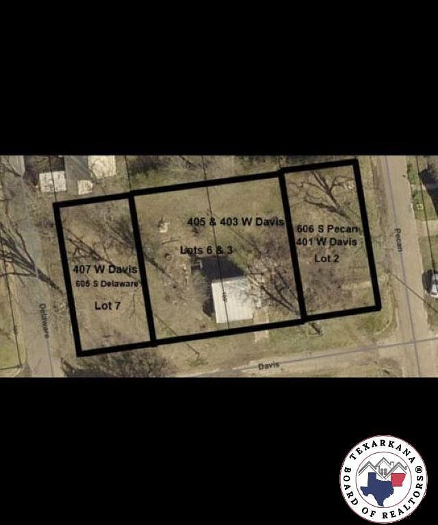 403/405 W Davis St Clarksville, TX 75426  | Land/Lot