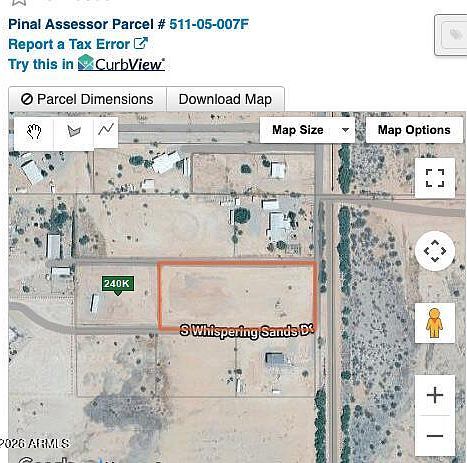 0 S Whispering Sands Dr #2 Casa Grande, AZ 85193  | Land/Lot