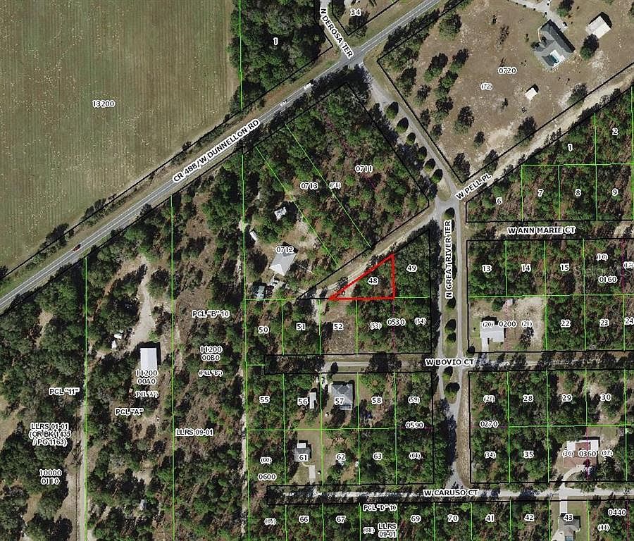 6182 W Pell Pl LOT 48 Dunnellon, FL 34433  | Land/Lot