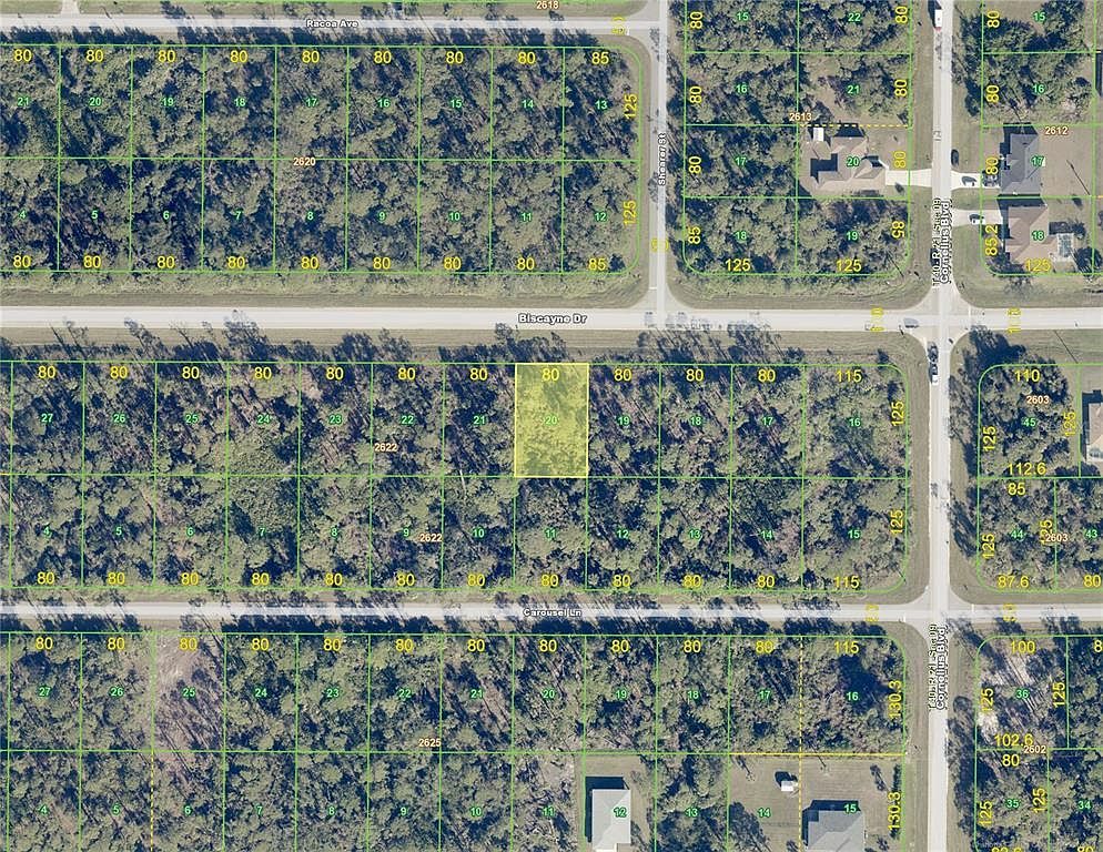 1325 Biscayne Dr Lot 20 Pt Charlotte, FL 33953 | Land/Lot