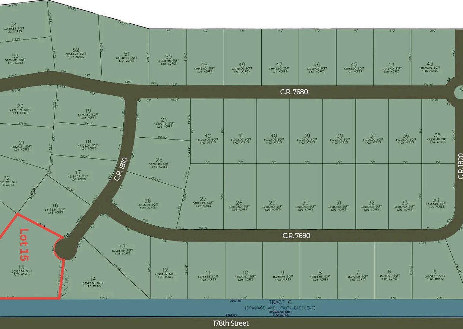 17706 County Road 1810 Lubbock, TX 79424  | Land/Lot