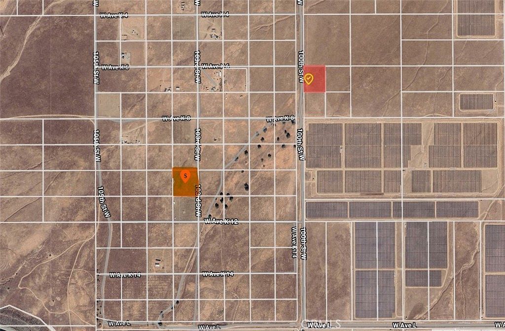 100 Th Ave W #K6-lot 30 Lancaster, CA 93536  | Land/Lot