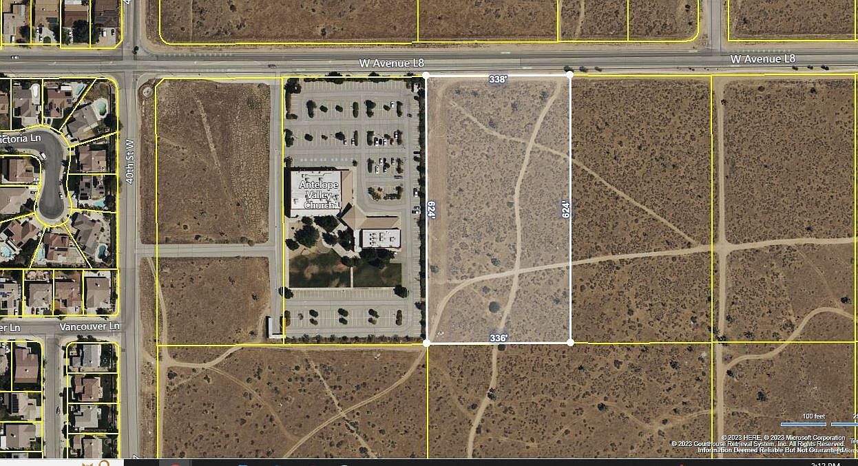 Vac L 8 Avenue & 38th Street West Ave Lancaster, CA 93534 - Thumbnail 3