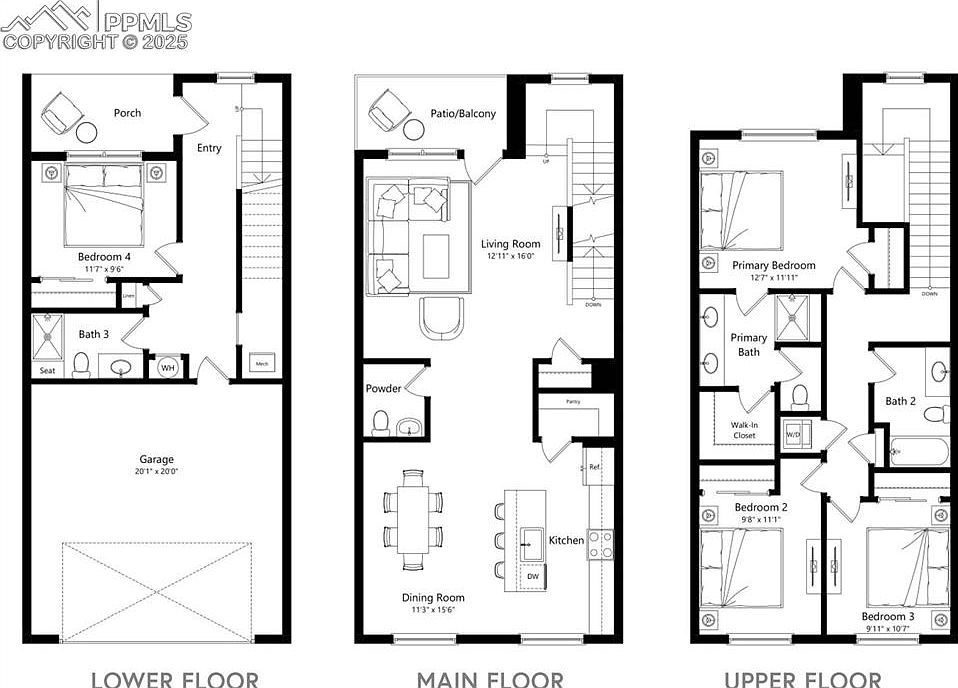 2244 Peridot Loop Hts Colorado Springs, CO 80908  | New build