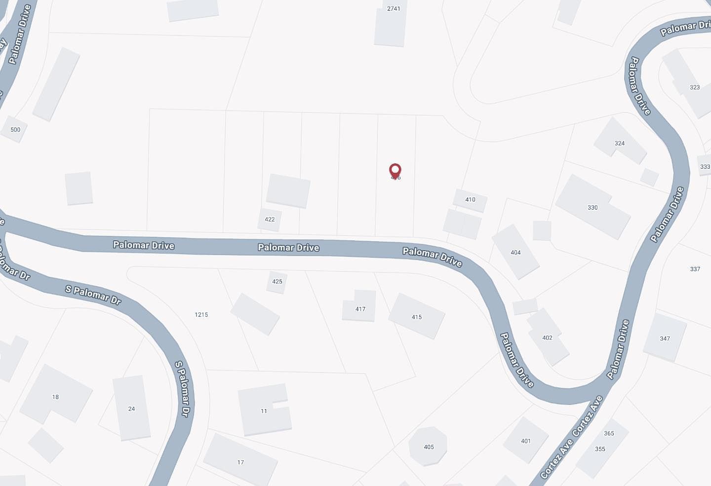 416 Palomar Dr Redwood City, CA 94062  | Land/Lot